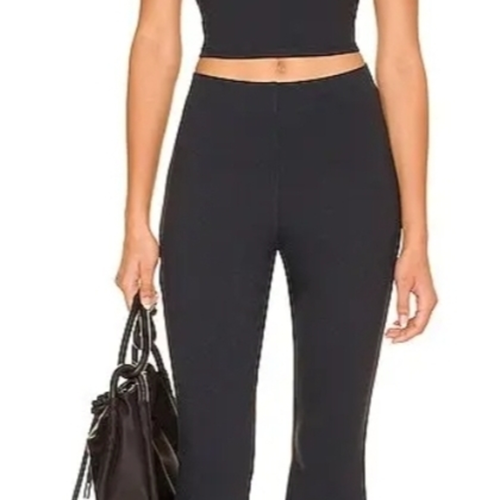 525 America Black Flare Pants